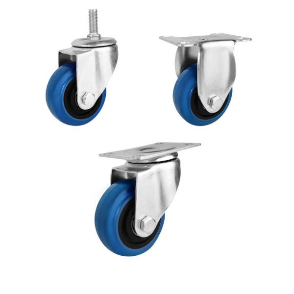 Bearing Type Ball Bearing 100kg Load Capacity Swivel Nylon Caster Wheel for Industrial