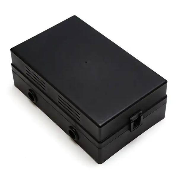 Black Plastic Track Bussed Mini Aux Fuse Relay Box fuse relay fusible link box For Auto Circuit Protection porte fusible