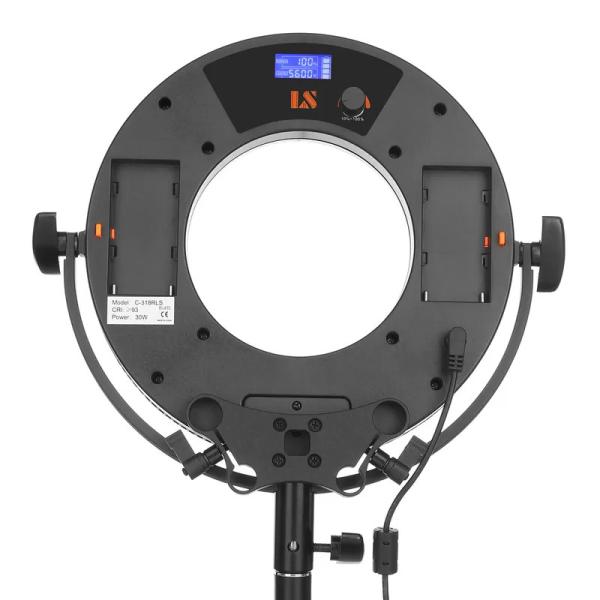 30W C-318RLS Soft Ring Continuous Photography Lighting Studio Lighting Kits,Led Lights for Photography