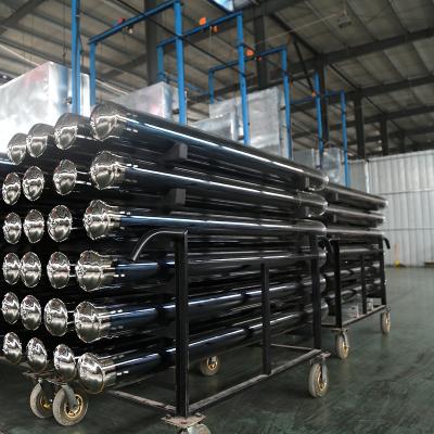 All Glass High Temperature Solar Thermal Evacuated Tubes Without Heat Pipe For Solar Hot Water Systems