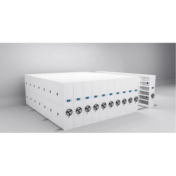 Movable Storage Rack For Customizable Mobile Shelving Solutions