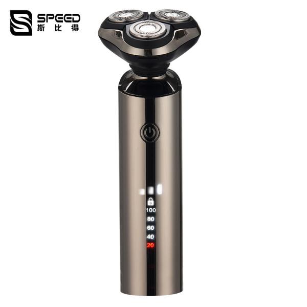 SHA-102 Rasage à double usage sec et humide pendant le bain 3 têtes flottantes