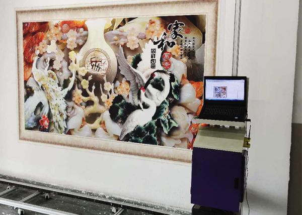 Dx-10 Epson Nozzles 10sqm/h Wall Mural Printing Machine 120W