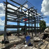 Construction en acier à plusieurs étages résistant au feu pour des espaces de travail sûrs