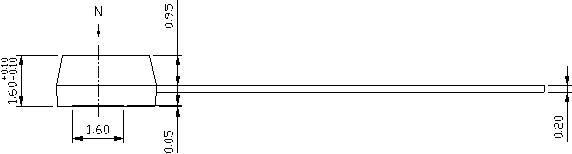 Current Detecting Temperature Sensing Element Nhe312 Series For Low Magnetic Field