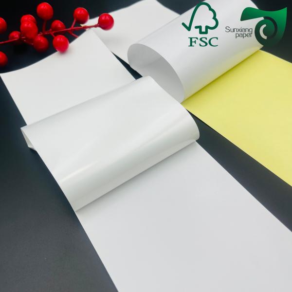 70gsm 765mm Waterproof Breakage Resistant Aluminized Beer Label Paper FSC