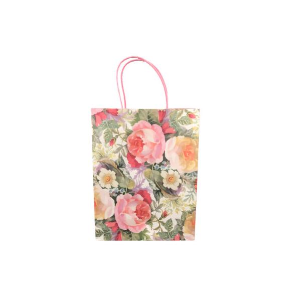 Восхитительный устойчивый выдвиженческий бумажный дизайн картины цветка сумок подарка