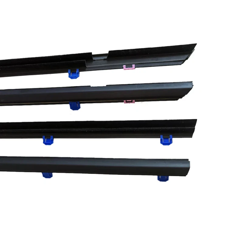 4PCS Weatherstrip Windows Seal Door Belt Molding Weather-Strip for Honda Civic 2012 2013 2014 2015