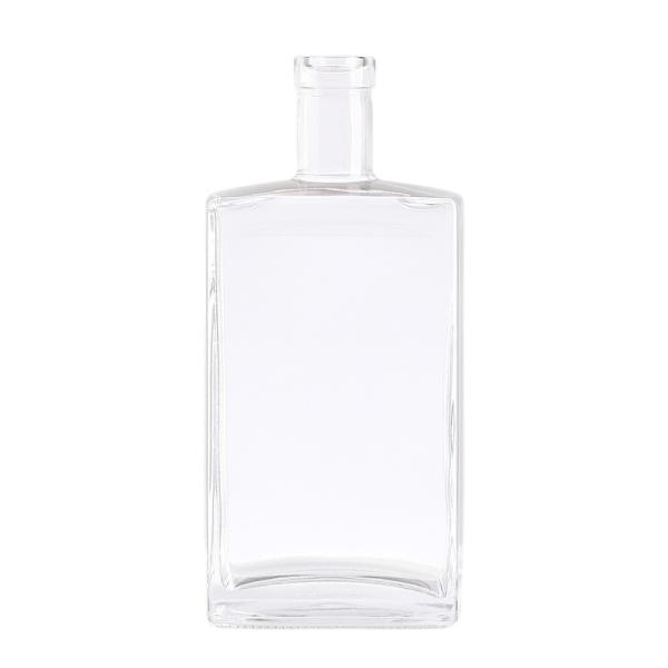 500ml Frosted Glass Bottle for Industrial Home Decoration Liquor Bottle