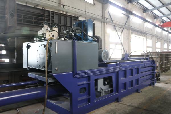 Máquina de compactação de resíduos de palha de plástico