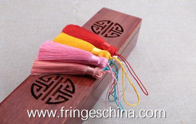 Colorful classical wholesale chinese tassels trimming fringe for bookmark