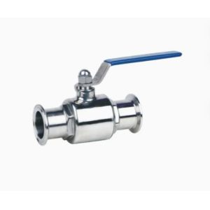 Stainless Steel Hygienic 2 Way Ball Valve Tri Clamp Connection for Food Beverage
