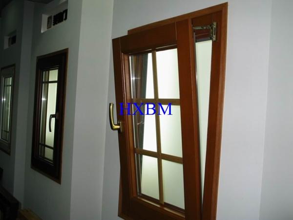 O som de vidro laminado impermeabiliza a espessura folheada de alumínio de Windows 90mm da madeira para apartamentos