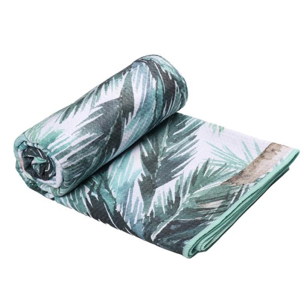 Вафля Microfiber и встает на сторону изготовленное на заказ пляжный полотенце печати с подгонянным Packging