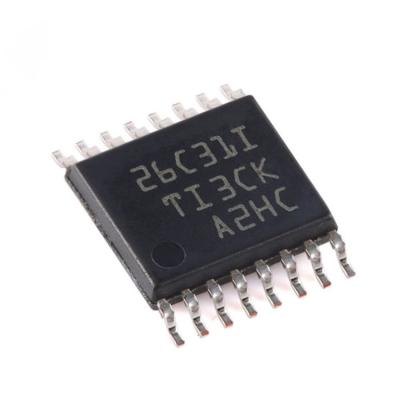 AM26C31IPWR TSSOP16 Puce de pilote d'interface RS-422 Circuit intégré CI Puce de pilote de ligne Micro-contrôle Transistor