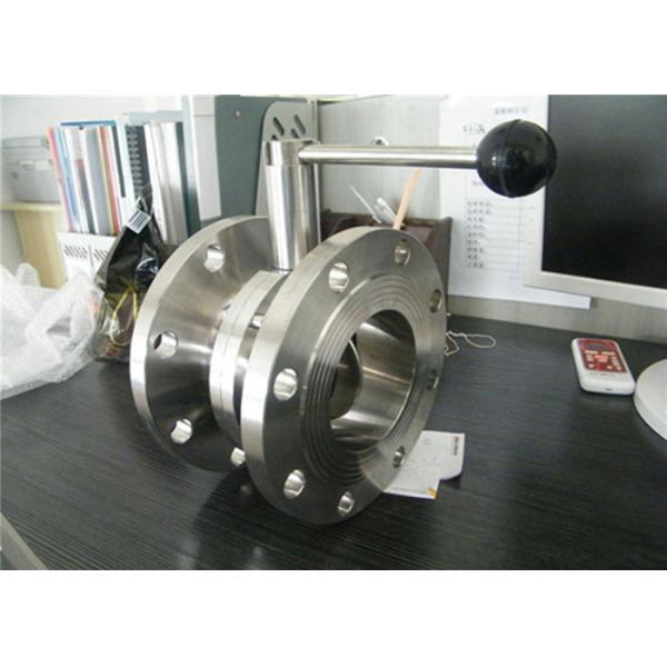 Sanitary Inox 304 316 Heavy Duty Butterfly Valves With Plastic Handle