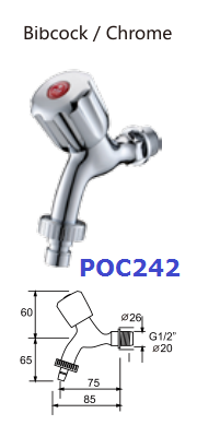 Kitchen Ceramic White Chrome Plated Plastic Angle Valve