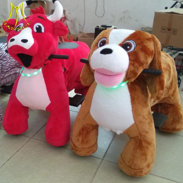 Hansel theme park equipment for kids coin operated kiddie rides horses coin operated horse ride