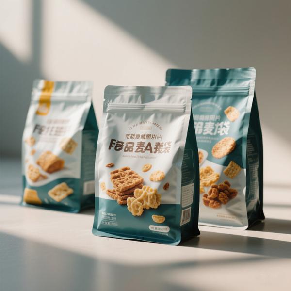 FDA-Certified Foil Pouch With Degassing Valve Preserve Coffee Aroma & Crunchy Nuts