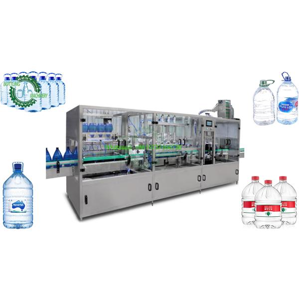 Auto Complete 2 3 4 5 6 7 8 10 Liter Big Bucket Barrel Bottle Bottled Mouthwash Liquor Water Filling Line Plant System Equipment