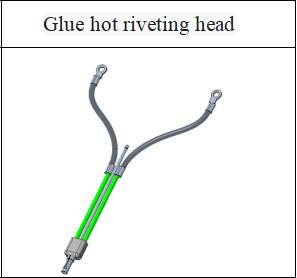 ABS AES Pulse Plastic Heat Staking Head Heat Staking Plastic Parts