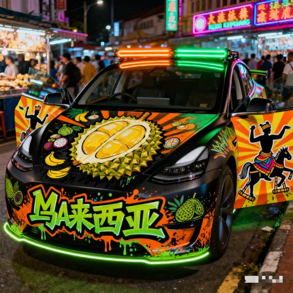 Car Color Change Wrap / Color Wrap Film / Car Wrap / Car Wrap Art / Automotive Art Wrap / Paint Protection Film (PPF) / Custom Car Wrap Service / Cartoon-Themed Car Wrap / Artistic Car Wrap factory
