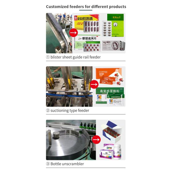 Небольшая вертикаль экономичной автоматической машины упаковки Cartoning роторная