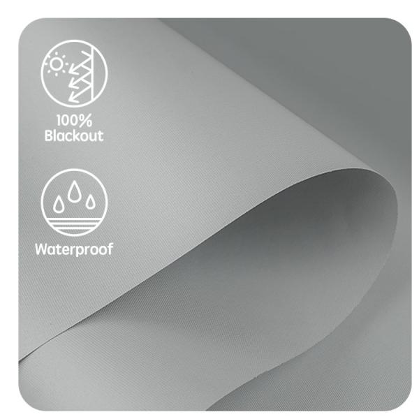 100%  Blackout Roller Blinds Fabrics Roll Length 40m
