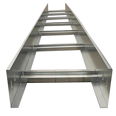 Load Capacity 500kg ladder Type Cable Tray Sizes 100mm-1000mm For Indoor / Outdoor Installations