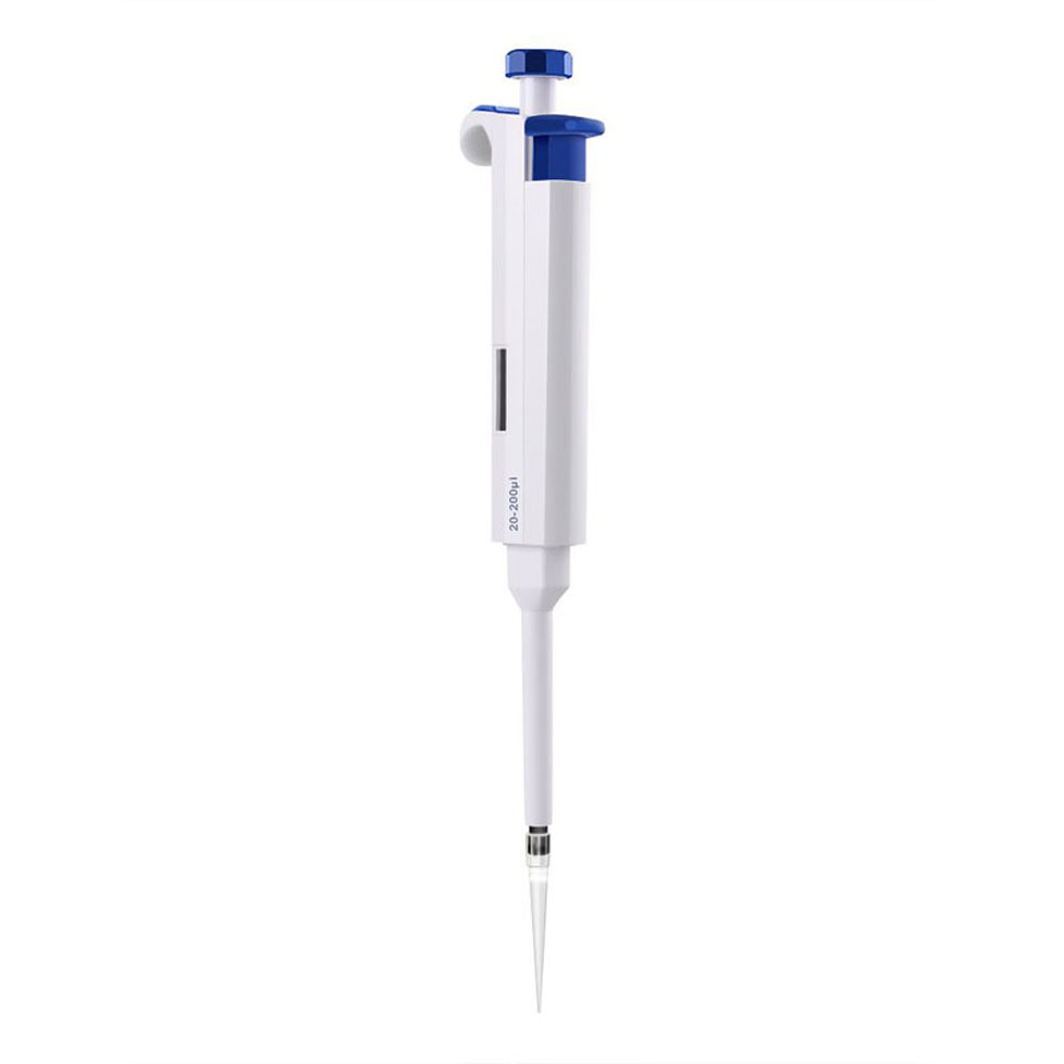 Adjustable Variable Volume Micro Pipette New Manual Single Channel Laboratory Micropipette Plastic Glass for Medical Use