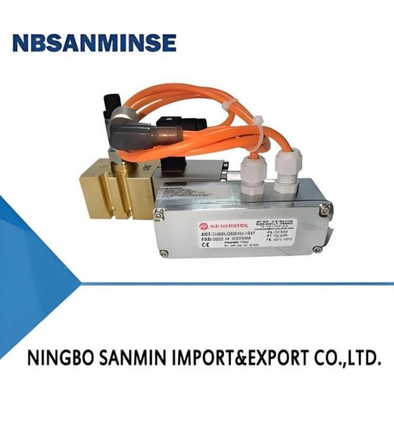 High-Pressure Proportional Pneumatic Solenoid Valve for Bottle Blowing with 25-40 Bar Precise Pressure Control