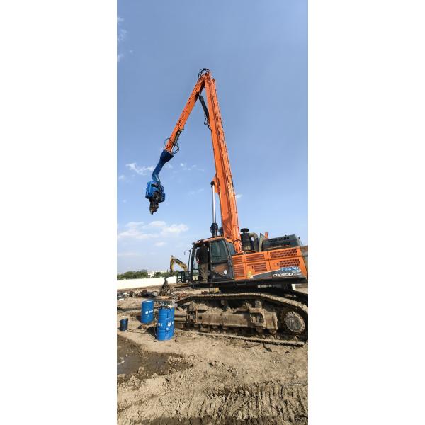 High Frequency Vibration Output & High-Flow Merging Valve Unit – FV-600 Four Eccentric Pile Driver For 21m Piles