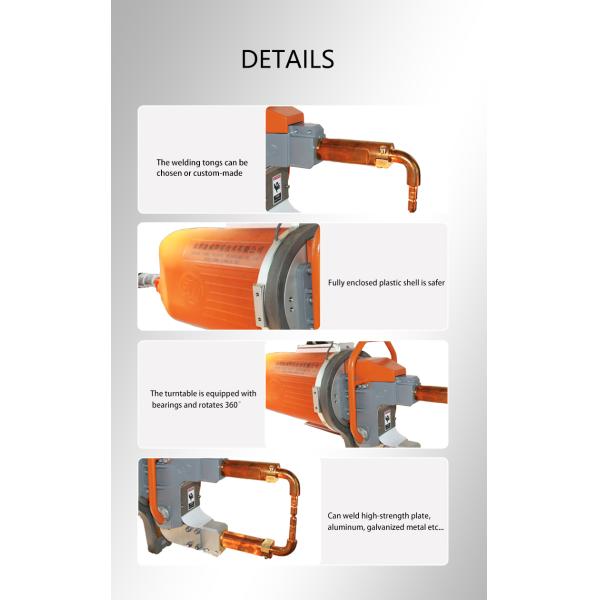 Soldador de punto portátil práctico 31KVA For Automobile Manufacturing