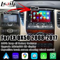 Elevação sem fio de Carplay Android da tela de Infiniti QX50 EX35 EX25 EX30d EX37 HD auto