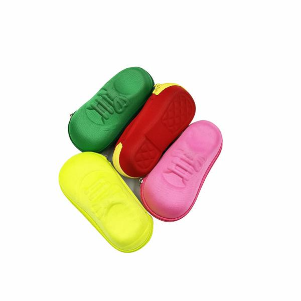 LOW MOQ Luxury PU Glasses Bag Pu Glasses Pouch UV Protection Durable