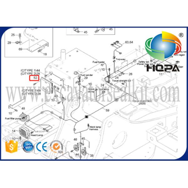 MCU 21Q5-32110 Controller R160LC-9S R180LC-9S Machine Control Unit