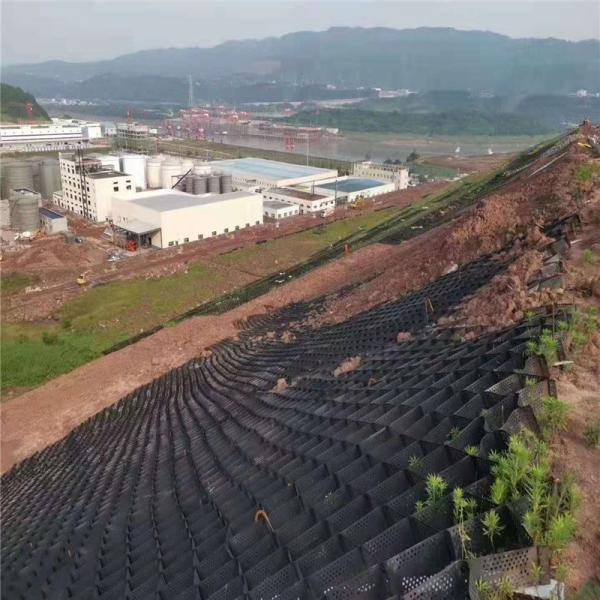 Welding Space 330mm HDPE Geocell Featuring Smooth Textured or Honeycomb Type Surface Meeting GB Standard Ideal for Ground Reinforcement Applications