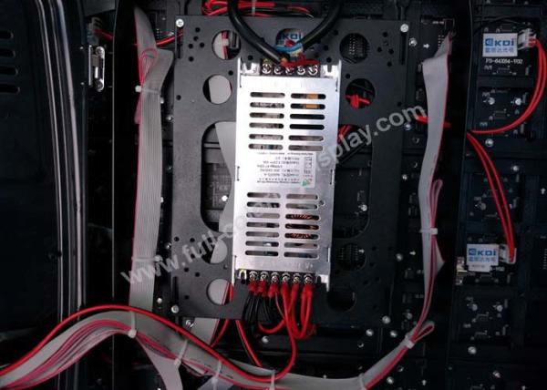 Black body SMD3528 6mm led display screen rentals with 576x576 mm cabinet