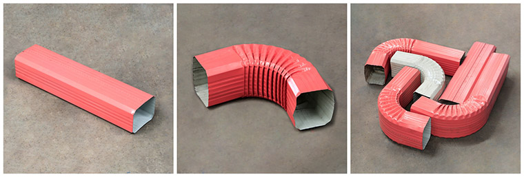 Китай сделал крен трубы Downspout формируя машину 14m/min