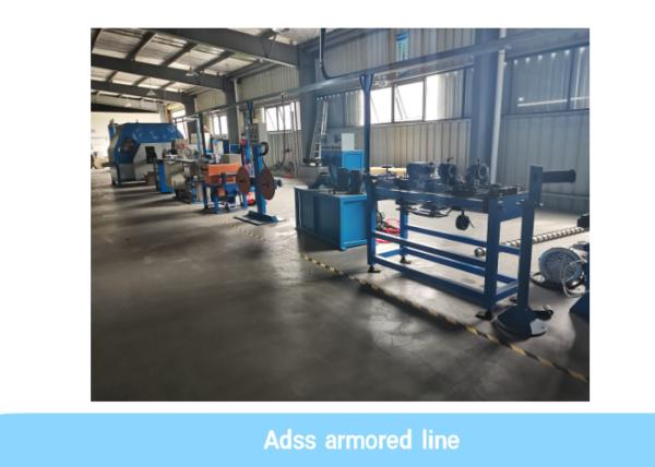 Single Mode Cable Manufacturing Process , ADSS Aerial Cable Manufacturing Machine