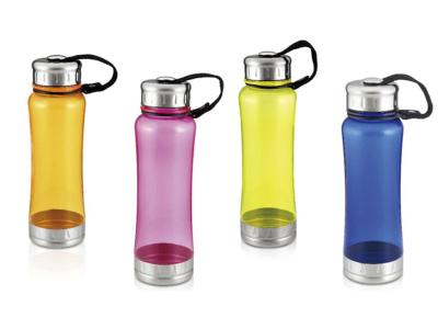 750ml TRITAN water bottle with loop lid metal bottom FDA/LFGB/CA65/CE/E