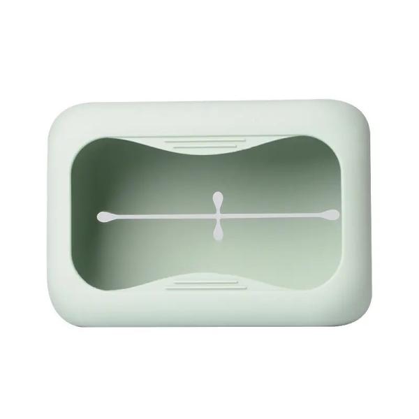 Customized Square Food Grade Silicone Tissue Box With Multi Color Foldable Soft Tissue Box For Daily Necessities