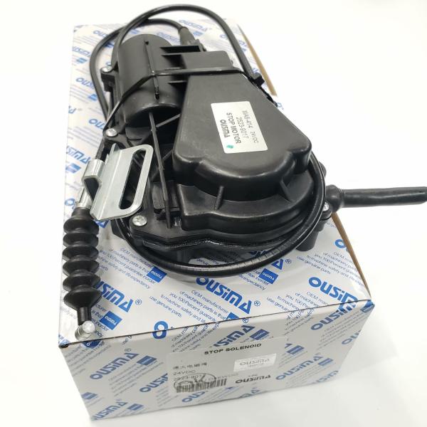 OUSIMA Engine Fuel Stop Solenoid 2523-9017 25239017 For Excavator Doosan Daewoo DH220-5 DH225-7 24V