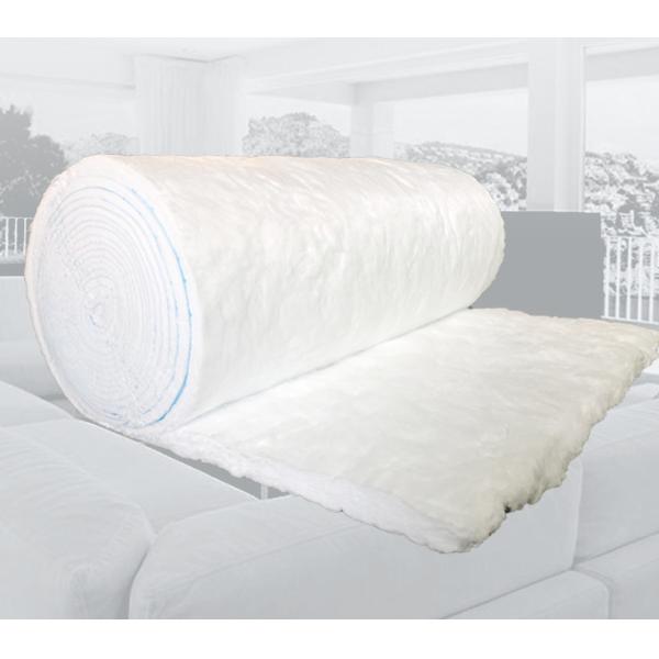 ISO Formaldehyde Free Fiberglass Insulation Felt 600mm 1200mm Width