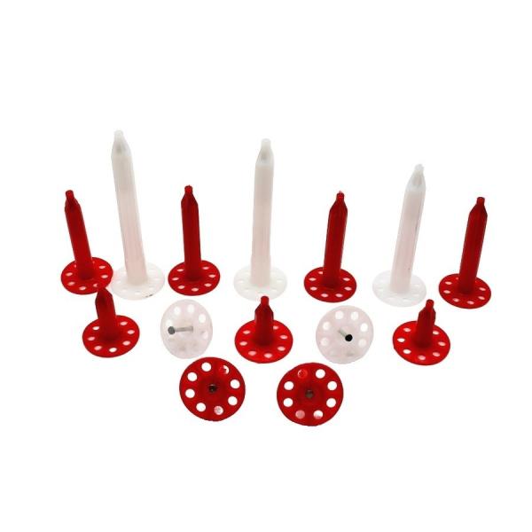 Thermal Insulation Fasteners Nails For Concrete Foam Hdpe Pe Wall Anchors 10MM-200MM