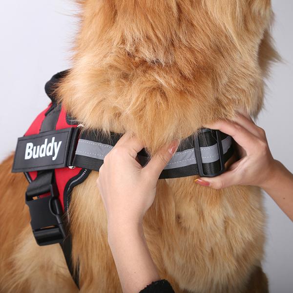 XS-XXL Nylon Pet Harness Dog Chest Harness No Pull High Visibility Dog Harness