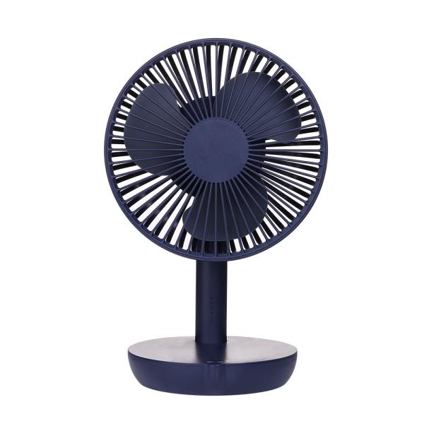 Silk Screen Printed Plastic Table Fan for Bathroom and USB Air Circulation System
