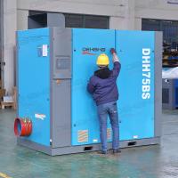 Souffleur d'air silencieux sans huile 75kW 100HP Compresseurs d'air rotatifs à vis