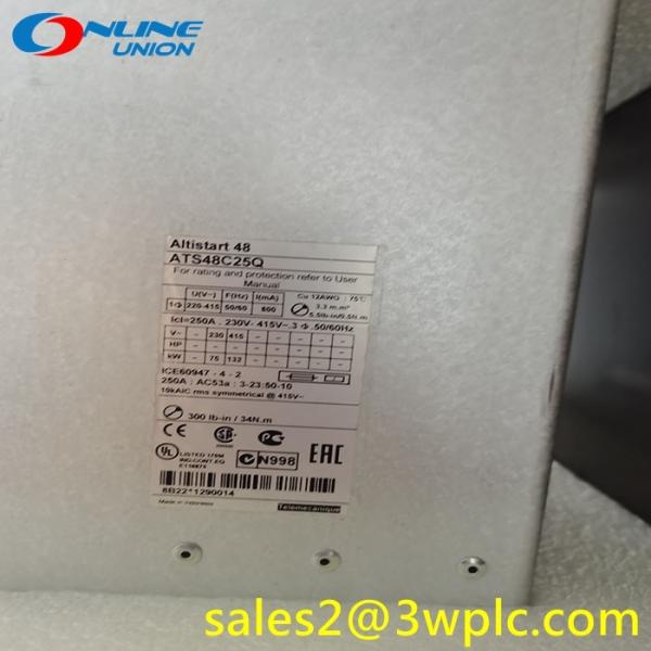 ATS48C25Q Démarreur progressif pour moteur asynchrone Altistart 48
