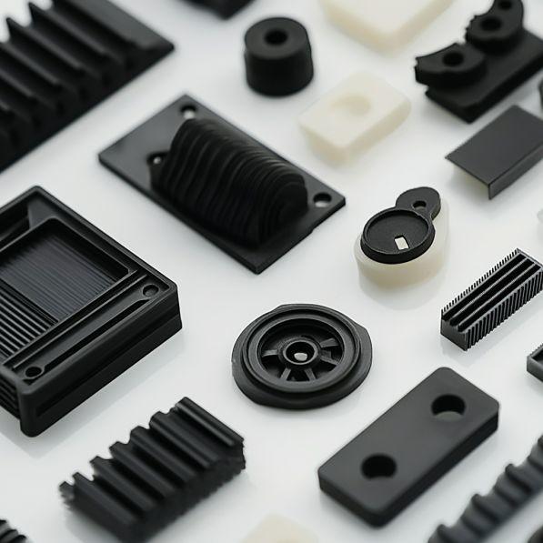FKM Compression Resistance Molded Rubber Parts Custom Mechanical Seals